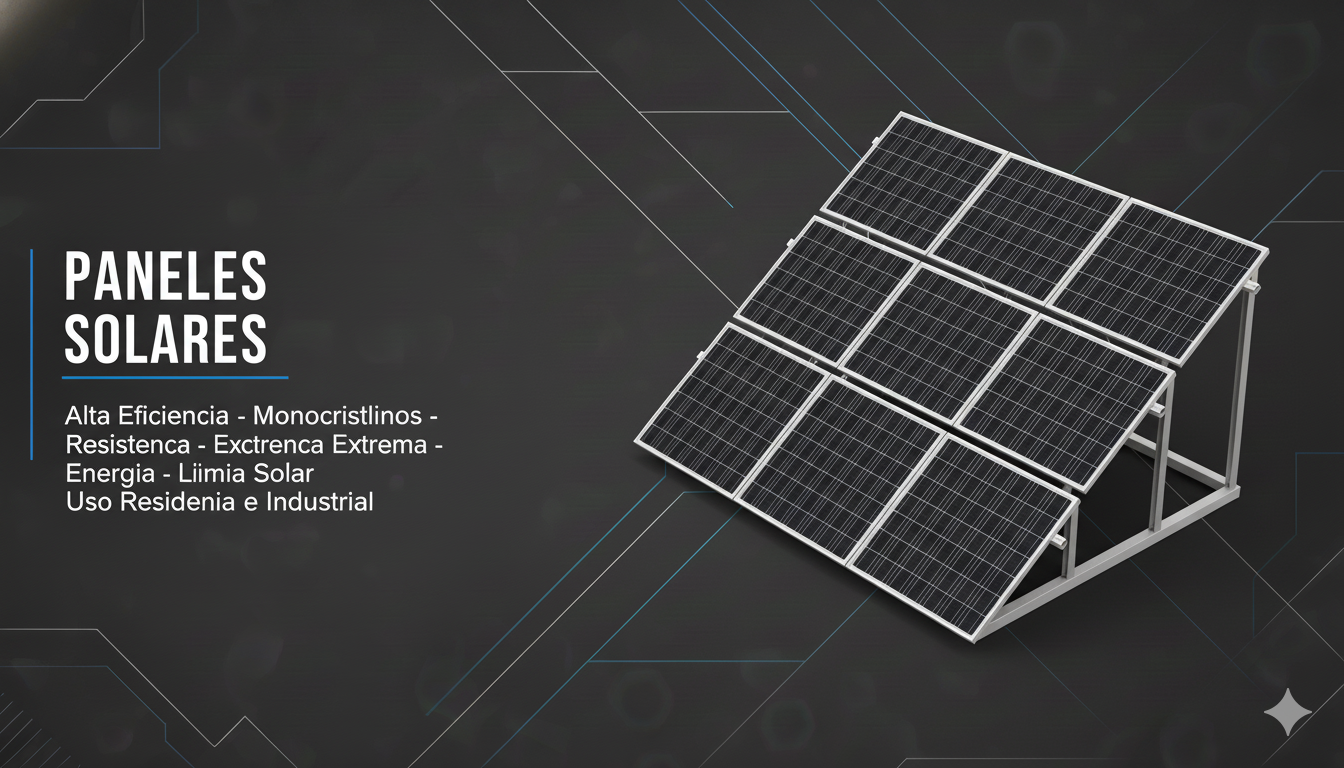 Paneles solares